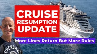 CRUISE UPDATE  More Lines Return With New Rules Cruisers Will Dislike [upl. by Fi]