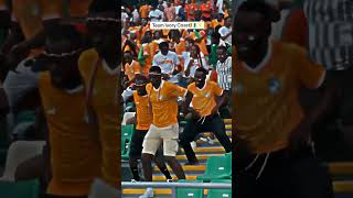 Team Ivory Coast Dancing AFCON PLAYERS amp FANS [upl. by Yenaj837]