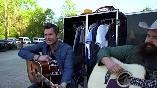 Old Crow Medicine Show ft Willie Watson Hanging Backstage at Merle Fest  Gallagher Guitar Co [upl. by Anitsyrhc800]