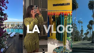 TRAVEL VLOG  WEEKENDS IN LA ♡ [upl. by Ys451]