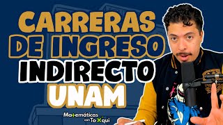 Diferencias entre las Carreras de Ingreso Indirecto y Carreras con Prerrequisitos UNAM 2023 [upl. by Chemesh]