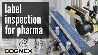 Label inspection for pharmaceutical manufacturing  Why OCTUM amp HERMA trust Cognex Machine Vision [upl. by Andria]