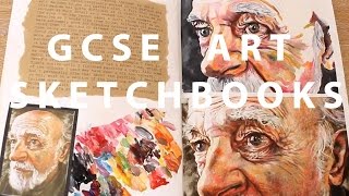 A GCSE Art Sketchbooks [upl. by Mixie975]