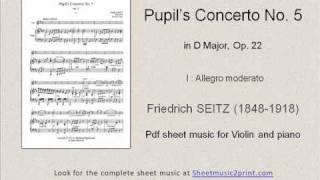 Seitz  Concerto No 5 Op 22  13 [upl. by Ingeborg]