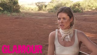 Supermodel Doutzen Kroes is on a Mission to Save the Elephants l Inspiring Women  Glamour [upl. by Ecidnak]