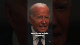 Biden snaps at Lester Holt in NBC interview days after Trump assassination attempt shorts [upl. by Llywellyn]