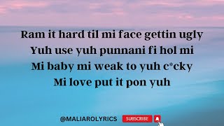 VYBZ KARTEL ft SHEBA  LIKE CHRISTMAS quotXMASquot LYRICS  MALIAROLYRICS [upl. by Sotnas800]