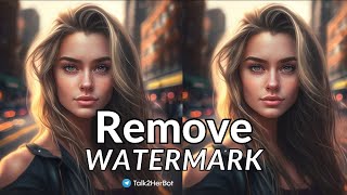 How to Remove Watermark with AI Easy and Free [upl. by Aeresed178]