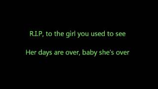 RIP  Rita Ora Lyrics on Screen [upl. by Niroht]