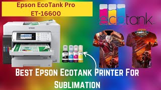 Epson EcoTank Pro ET16600  2024 Review [upl. by Willow]