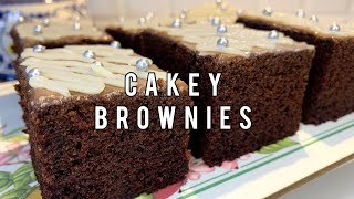 Cakey Brownies  Best Brownies Recipe  When RUBY Cooks [upl. by Beaston]