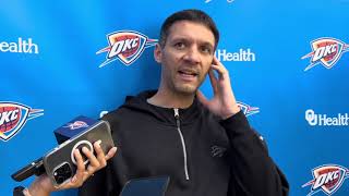 Mark Daigneault HC Interview  Training Camp 2024  OKC Thunder  10032024 [upl. by Dranoel346]