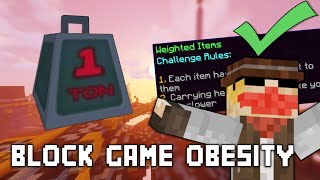 BEDWARS quotWeighted Itemsquot CHALLENGE GUIDE  Hypixel Minecraft [upl. by Marteena]