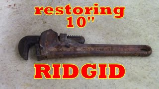 10quot pipe wrench quotRIDGIDquot [upl. by Joachim120]