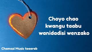 Mwanahacha Hassan  Naomba Kibali Chako Video lyrics Taarab [upl. by Alcot140]