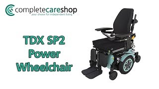 TDX SP2 Power Wheelchair  Excellent Manoeuvrability [upl. by Lleira304]