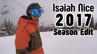 Isaiah Nice 2017 Season Edit  Maritime Ski Bums Throwback [upl. by Sirama]