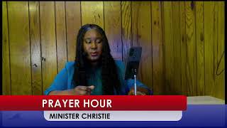 PRAYER HOUR WITH MINISTER CHRISTIE  Radio Emichrisnar [upl. by Vivica]