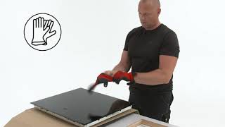 How to install your AEG Radiant Hob  Worktop installation [upl. by Uttasta471]