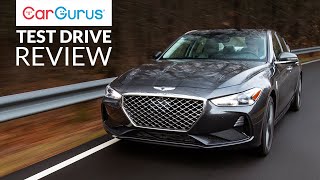 2019 Genesis G70  CarGurus Test Drive Review [upl. by Otrebireh]