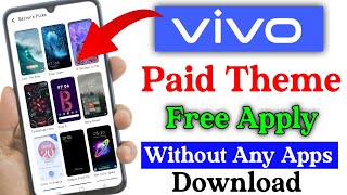 Vivo Paid themes Free Download Without Any App DownloadVivo Free Theme Download 2023free theme [upl. by Annaoy]