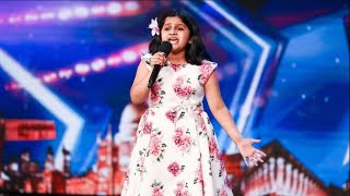 Souparnika Nair 10YearOld Gets a Standing Ovation for her INCREDIBLE Rendition of Never Enough [upl. by Kaliski]