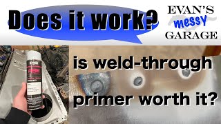 Testing Weld Through Primer [upl. by Dammahum]