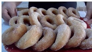 Rosquillas de anís SIN GLUTEN Con rosquillera [upl. by Carl]