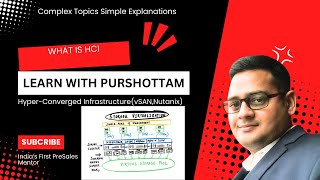 What is Hyper Converged Infrastructure HCI HCI kya hota hai NutanixvSANLEARN with PURSHOTTAM [upl. by Eniaral846]