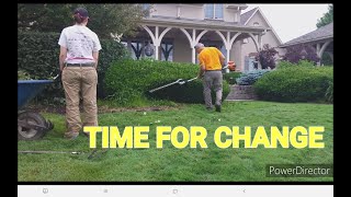 Things Are Changing  Time To Restructure My Business lawncare toroeeyewear lawncarecommunity [upl. by Lairret]