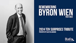 2024 Ten Surprises Tribute to Byron Wien Remembering His Legacy [upl. by Seena]