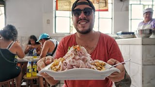 EL CEVICHE MÁS RICO DEL PERÚ SEGÚN GASTÓN  elcholomena [upl. by Keane]