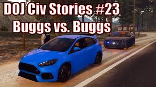 GTA5 RP  DOJ Civ Stories 23  BayAreaBuggs catches his impostor [upl. by Malia]