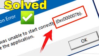 How to Fix Error 0xc00007b The Best Method win 781011 [upl. by Doherty]