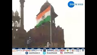 Independence Day 2018 PM Narendra Modi unfurls national flag at Red Fort  Zee 24 Kalak [upl. by Coats]