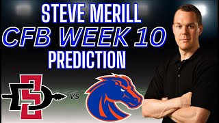 San Diego State vs Boise State Predictions Picks and Best Bets  College Football Picks Week 10 [upl. by Gnourt699]