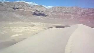 Aeolian processes in Eureka Dunes CA [upl. by Irma]