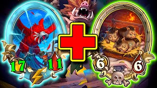 The NEW Quilboar Strategy  Hearthstone Battlegrounds [upl. by Soble955]