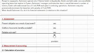 IAS 37  Provisions for onerous contracts [upl. by Orsay]