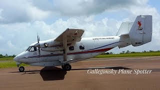 M28 Skytruck Ejercito Venezolano Takeoff de Pto Ordaz [upl. by Nortna610]