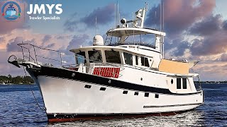 Kadey Krogen 58 – BULLDOG SALLY – Talk Through Tour – Trawler for Sale – JMYS [upl. by Urba]