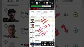 ZW VS SOS  ZW VS SOS Dream11  ZW VS SOS Dream11 Prediction  ZW VS SOS Dream11 Today Match [upl. by Malliw261]