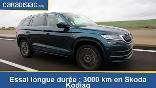 Essai longue durée  3000 km en Skoda Kodiaq [upl. by Llibyc]