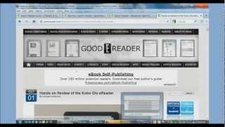 How to load eBooks on the Kobo Glo [upl. by Marguerite453]