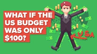 What If The US Budget Was Only 100  How Would It Spend It [upl. by Adnamas175]