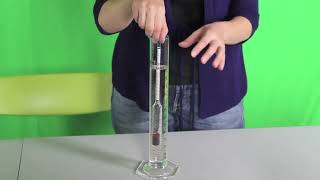 Specific Density Hydrometer [upl. by Enoitna651]