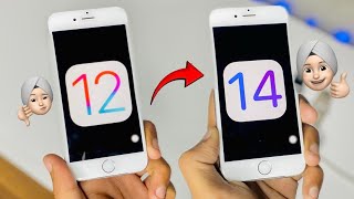 How to update iOS 12 to 14 or 15  install iOS 16 on old iPhone [upl. by Lord]