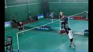 Dr Zahawma Vrs Sangtea at DBAN Inter Club 35 Singles Semi Final 162024 Ramhlun Indoor Aizawl [upl. by Nnyla941]