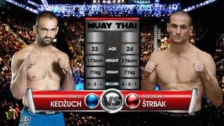 Dávid Kedžuch SK vs Miroslav Štrbák SK — Profiliga Muay Thai 13 [upl. by Aztin]