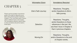 Night by Elie Wiesel Chapter 5 Guided Reading [upl. by Hazaki]